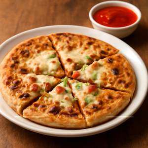Pizza paratha