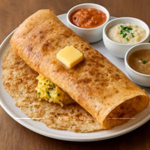 Butter Rawa Masala Dosa