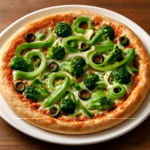 Maxicana Green Veg Pizza