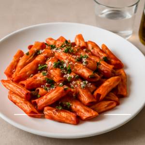 Red sauce pasta