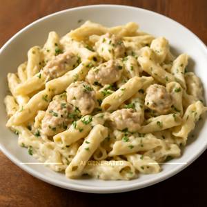 Chicken White Sauce Pasta  