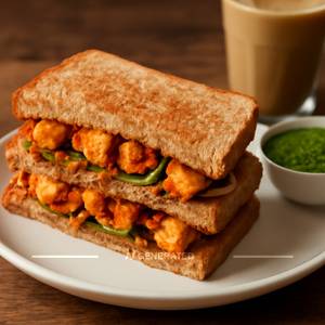 Paneer Tikka Sandwich