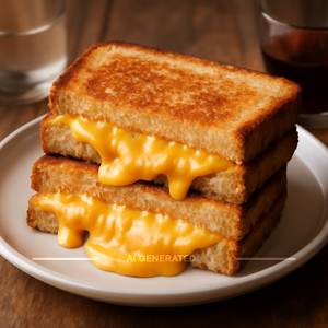 Melting Cheese Sandwich