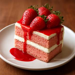 Strawberry Cake                                              