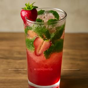 Strawberry mojito