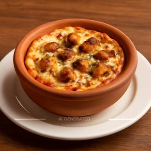 Chicken Kulhad Pizza