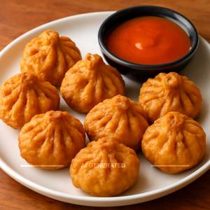Chicken Fried Momos [8 Pieces]
