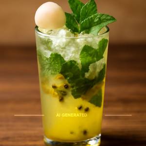 Mary litchi mojito