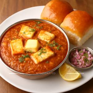 Paneer pav bhaji