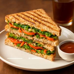 Veg. Grilled Sandwich 