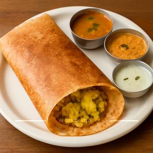 Onion Masala Dosa