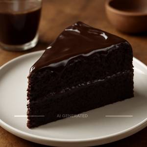 Dark chocolate cake