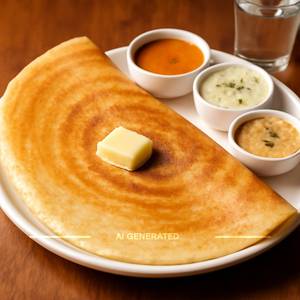 Butter Plain Dosa 