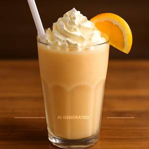 Orange   Milk  Shake