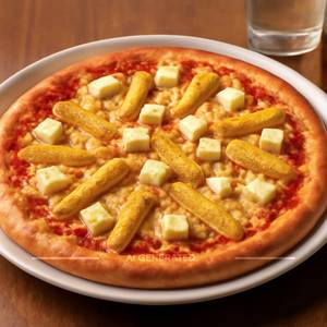 Baby Corn Cheese Pizza