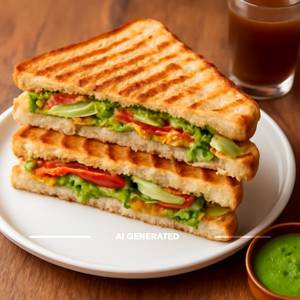Veg. Grilled Sandwich