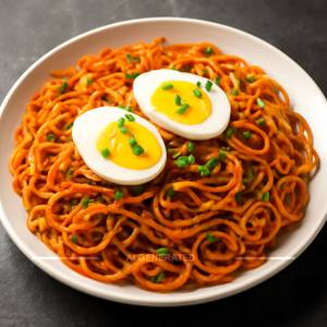 Egg schezwan noodles