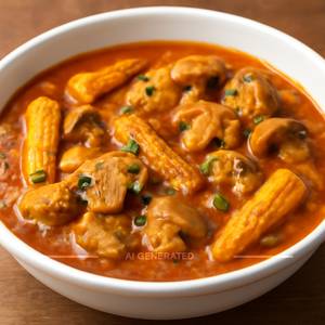 Babycorn Mushroom Masala