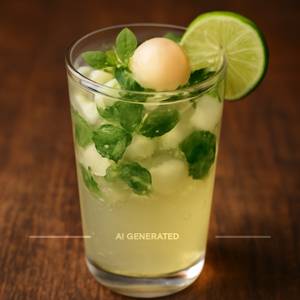 Mary litchi mojito