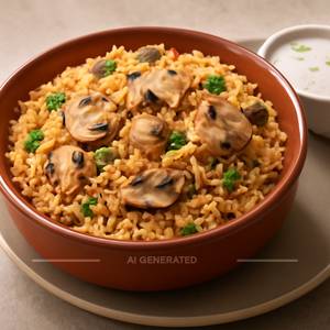 Mushroom Biryani