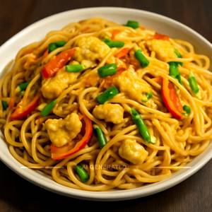 Egg Hakka Noodles