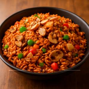 Veg Burnt Garlic Fried Rice