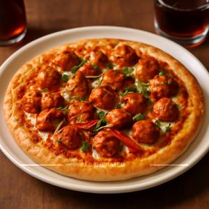 Schezwan Chicken Pizza