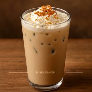 Hazelnut Cold Coffee.