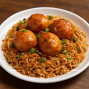 Egg Manchurian Rice