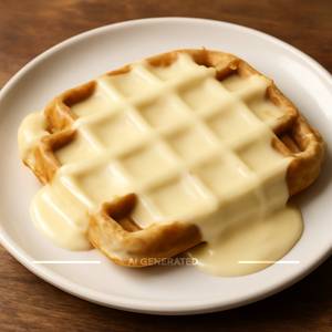 White Chocolate Waffle