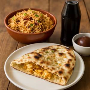 Paneer Stuffed Naan