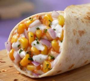 Cheese & corn wrap