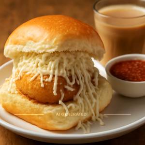 Cheese Vada Pav