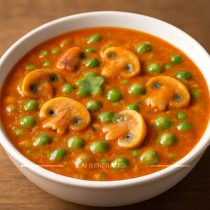 Matar Mushroom/Masala