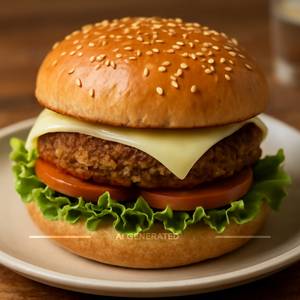 Veg.cheese Burger