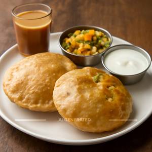 Aloo Poori Combo