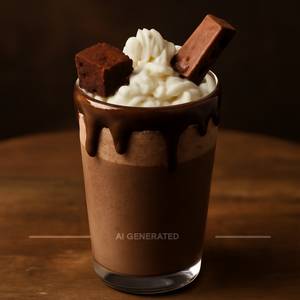Brownie KitKat shake