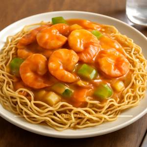 Prawns American Chopsuey