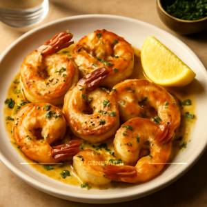 Butter Garlic Prawns