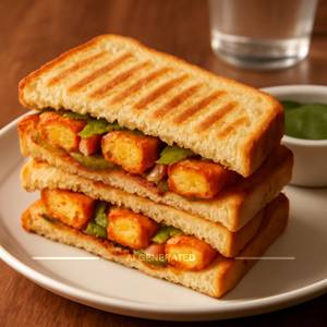 Paneer Tikka Sandwich