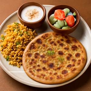 Aloo Paratha Meal