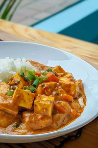 Cottage Cheese Thai Curry Yellow