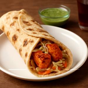 Paneer Tandoori Shawarma