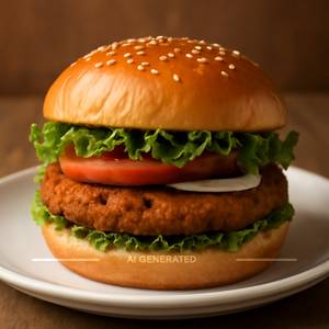 Classic chicken burger