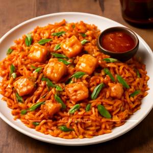 Paneer Schezwan Rice