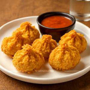 Veg Kurkure Momos