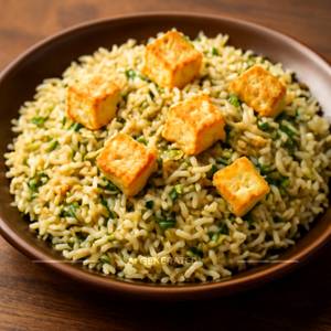 Paneer Garlic Rice