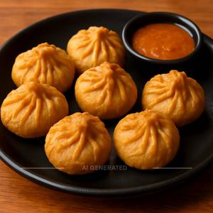 Paneer fried momos