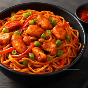 Schezwan Chicken Noodles