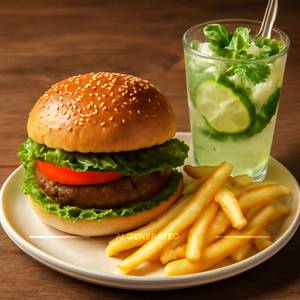 Classic Jumbo 2 Burger + Any Mojito